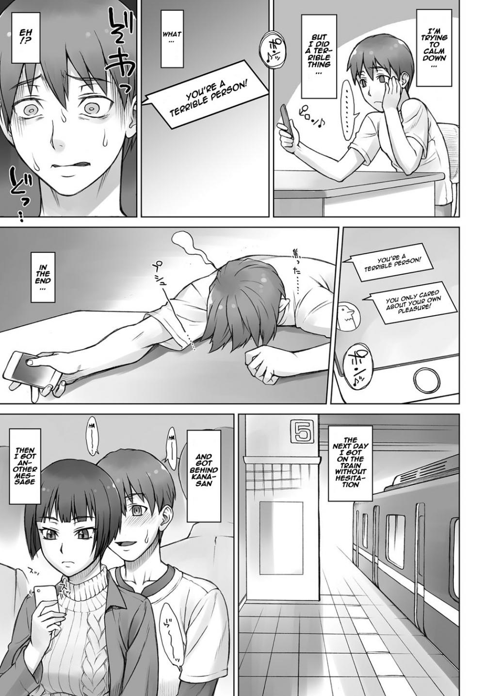 Hentai Manga Comic-Cheating Train Molester-Read-7